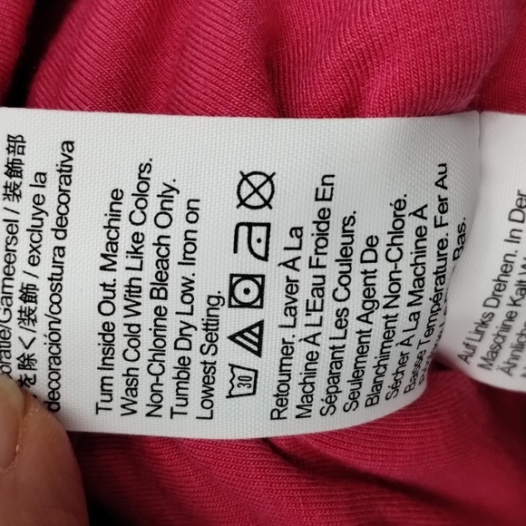 J Crew top blouse pink size medium crushed velvet tie long sleeve crop V-neck - Picture 8 of 12